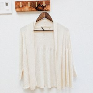 Ellie Tahari Cream cardigan